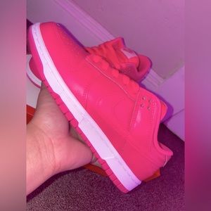 Brand New Never Worn Women’s Hyper Pink Nike Dunk Lows!